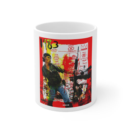 Basquiat Wars Ceramic Mug 11oz